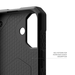 Противоударный чехол UAG Monarch Pro Kevlar Kevlar Black для iPhone 16 - Фото 8