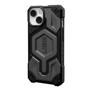 Противоударный чехол UAG Monarch Pro Kevlar MagSafe Silver для iPhone 14 Pro - Фото 2