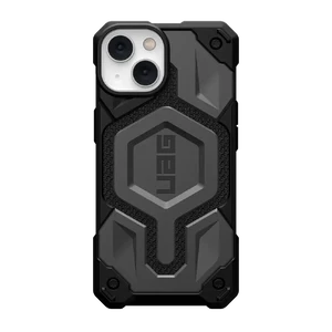 Противоударный чехол UAG Monarch Pro Kevlar MagSafe Silver для iPhone 14 Pro 114030113933 - Фото 1