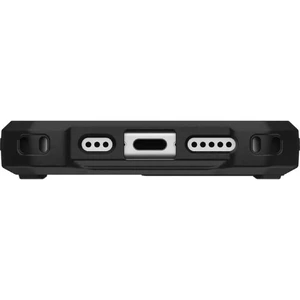 Черный чехол с углеродным волокном Urban Armor Gear Monarch Pro MagSafe для iPhone 16 - Фото 7