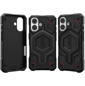 Чорний кевларовий чохол Urban Armor Gear Monarch Pro MagSafe для iPhone 16 - Фото 9