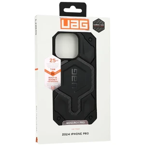 Чорний чохол з вуглецевим волокном Urban Armor Gear Monarch Pro Mag для iPhone 16 Pro - Фото 10