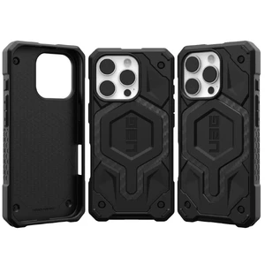 Чорний чохол з вуглецевим волокном Urban Armor Gear Monarch Pro Mag для iPhone 16 Pro - Фото 9
