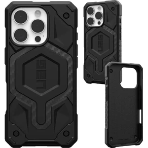 Чорний чохол з вуглецевим волокном Urban Armor Gear Monarch Pro Mag для iPhone 16 Pro 840283914492 - Фото 1