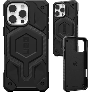 Черный чехол с углеродным волокном Urban Armor Gear Monarch Pro Mag для iPhone 16 Pro Max 840283914560 - Фото 1