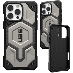 Титан-чорний чохол з карбоном Urban Armor Gear Monarch Pro Mag для iPhone 16 Pro Max 840283914515 - Фото 1