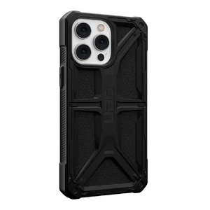 Противоударный чехол UAG Monarch Series Black для iPhone 14 Pro - Фото 3