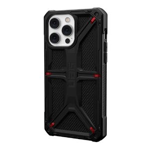 Противоударный чехол UAG Monarch Series Kevlar Black для iPhone 14 Pro - Фото 2