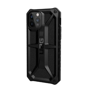 Протиударний чорний чохол UAG Monarch Series Black для iPhone 12 Pro Max - Фото 2