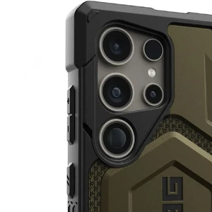 Противоударный чехол UAG Monarch Kevlar Olive для Galaxy S24 Ultra - Фото 4