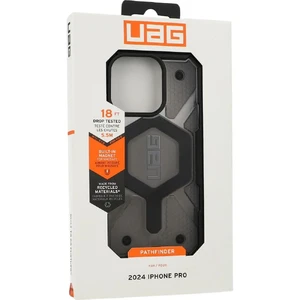 Прозорий чохол з чорною рамкою Urban Armor Gear Pathfinder Mag для iPhone 16 Pro - Фото 10