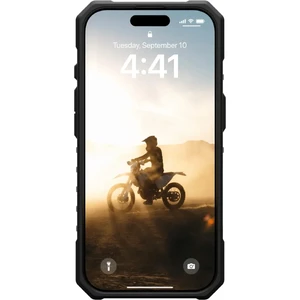 Прозорий чорний чохол Urban Armor Gear Pathfinder MagSafe для iPhone 16 Pro - Фото 2