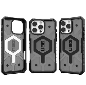 Прозрачный чехол с черной рамкой Urban Armor Gear Pathfinder Mag для iPhone 16 Pro Max - Фото 8