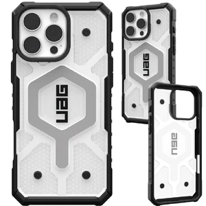 Прозрачный черный чехол Urban Armor Gear Pathfinder MagSafe для iPhone 16 Pro Max - Фото 2