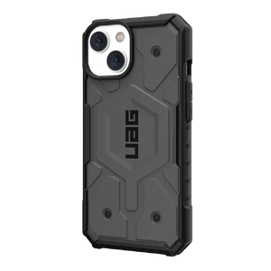 Противоударный чехол UAG Pathfinder for MagSafe Silver Series для iPhone 14 Plus - Фото 2