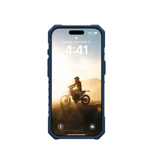 Протиударний чохол зі шнурком UAG Pathfinder MagSafe Clear Blues Case + Blues Lanyard для iPhone 16 Pro Max - Фото 2