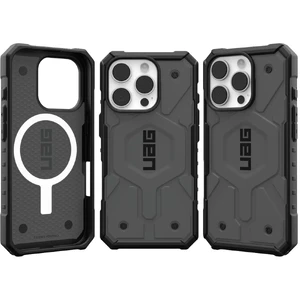 Сірий чохол з чорною рамкою Urban Armor Gear Pathfinder Mag для iPhone 16 Pro - Фото 9