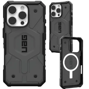Сірий чохол з чорною рамкою Urban Armor Gear Pathfinder Mag для iPhone 16 Pro 840283914805 - Фото 1
