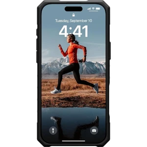 Прозрачный черный чехол Urban Armor Gear Plasma для iPhone 16 Pro Max - Фото 5
