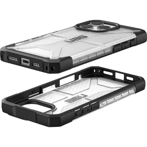Прозрачный черный чехол Urban Armor Gear Plasma для iPhone 16 Pro Max - Фото 7