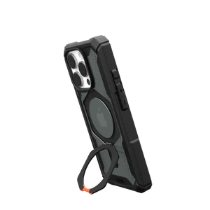 Противоударный чехол с подставкой UAG Plasma XTE MagSafe Black/Orange для iPhone 16 Pro Max - Фото 2
