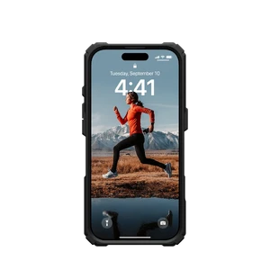 Противоударный чехол с подставкой UAG Plasma XTE MagSafe Black/Orange для iPhone 16 Pro Max - Фото 4