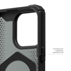 Противоударный чехол с подставкой UAG Plasma XTE MagSafe Black/Orange для iPhone 16 Pro Max - Фото 10