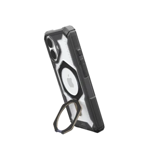 Противоударный чехол с подставкой UAG Plasma XTE MagSafe Ash/Titanium для iPhone 16 - Фото 2