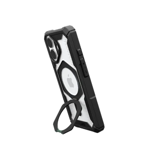 Протиударний чохол з підставкою UAG Plasma XTE MagSafe Black/Clear для iPhone 16 Plus - Фото 2