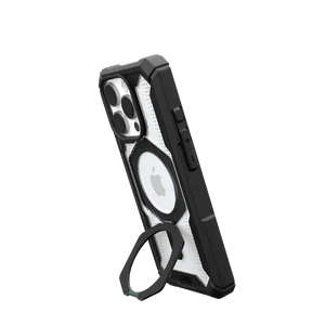 Протиударний чохол з підставкою UAG Plasma XTE MagSafe Black/Clear для iPhone 16 Pro Max - Фото 2