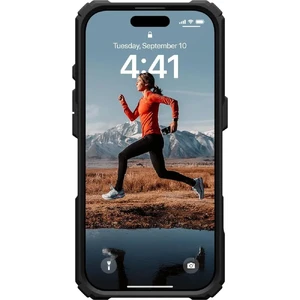 Прозорий чорний чохол Urban Armor Gear Plasma XTE Mag для iPhone 16 Pro - Фото 3