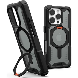 Напівпрозорий чорний чохол з помаранчевим UAG Plasma XTE Mag для iPhone 16 Pro 840283915024 - Фото 1