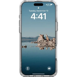 Прозрачный серебряный чехол Urban Armor Gear Plyo Mag для iPhone 16 Pro Max - Фото 3