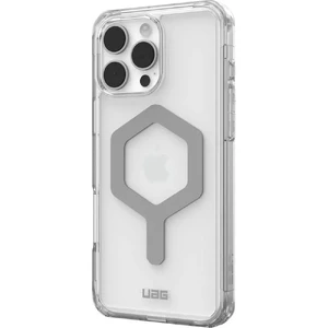 Прозрачный серебряный чехол Urban Armor Gear Plyo Mag для iPhone 16 Pro Max - Фото 4