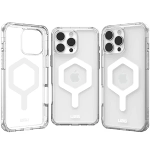 Прозрачный белый чехол Urban Armor Gear Plyo Mag для iPhone 16 Pro Max - Фото 8