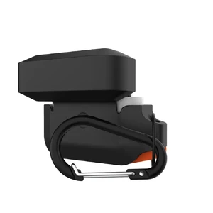 Протиударний чохол UAG Silicone Case Black | Orange для AirPods Pro - Фото 2