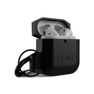 Протиударний чохол UAG Silicone Case Black для AirPods 2 | 1