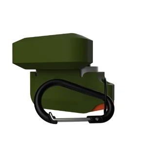Противоударный чехол UAG Silicone Case Olive Drab для AirPods Pro - Фото 2