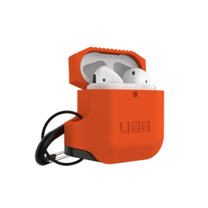Протиударний чохол UAG Silicone Case Orange для AirPods 2 | 1