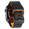 Силиконовый ремешок UAG Silicone Strap Civilian Black | Orange для Apple Watch Ultra 49mm | 45mm | 44mm | 42mm Series - Фото 2