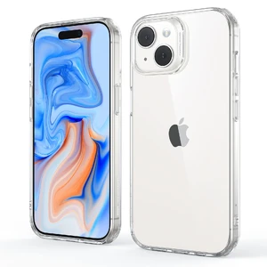 Ультратонкий прозорий силіконовий чохол із захистом камери ESR Zero Clear Case 1.5mm для iPhone 15 - Фото 3