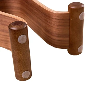 Универсальная деревянная подставка SAMDI Black Walnut для наушников - Фото 5