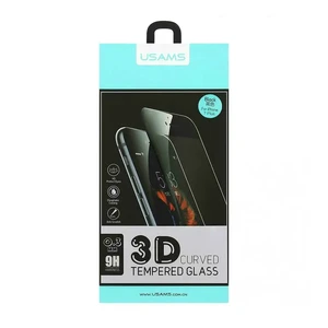 Защитное стекло USAMS 3D Curved Tempered Glass Black для iPhone 7 Plus | 8 Plus - Фото 3