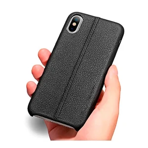 Шкіряний чохол USAMS Joe Series Black для iPhone X | XS - Фото 2