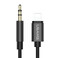 Кабель USAMS Lightning to 3.5mm Male Black для iPhone 7/7 Plus/8/8 Plus - Фото 2