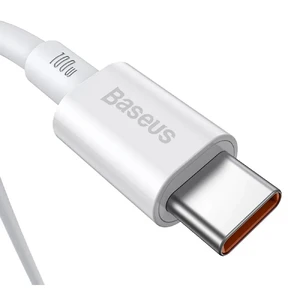 Зарядний кабель Baseus Superior Series Type-C to Type-C 100W 1m White - Фото 2
