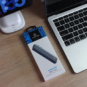 Хаб (адаптер) oneLounge для MacBook 1Drive Pro 7-in-2 Thunderbolt 3 USB Type-C to HDMI | 2 х USB 3.0 | SD | MicroSD | PD 100W - Фото 9