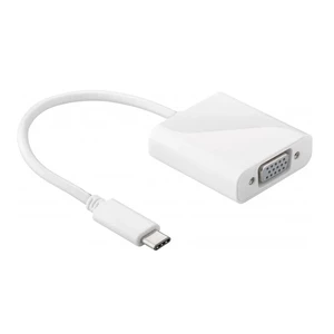 Перехідник iLoungeMax USB Type-C to VGA Adapter White для Apple MacBook  - Фото 1