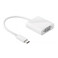 Переходник iLoungeMax USB Type-C to VGA Adapter White для Apple MacBook  - Фото 1