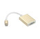 Переходник oneLounge USB Type-C to VGA Adapter Gold для Apple MacBook  - Фото 1